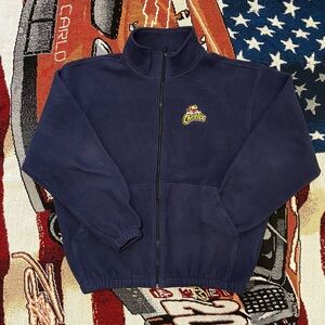 Vintage Port Authority Men’s Embroidered Cheetos Fleece Jacket (L)